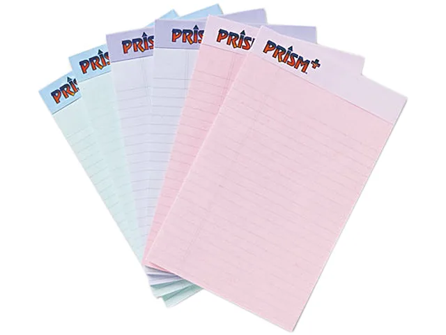 TOPS TOPS 63016 legal pad 6 pack 50 sheets 16 lb paper 56 pt backer — product photo