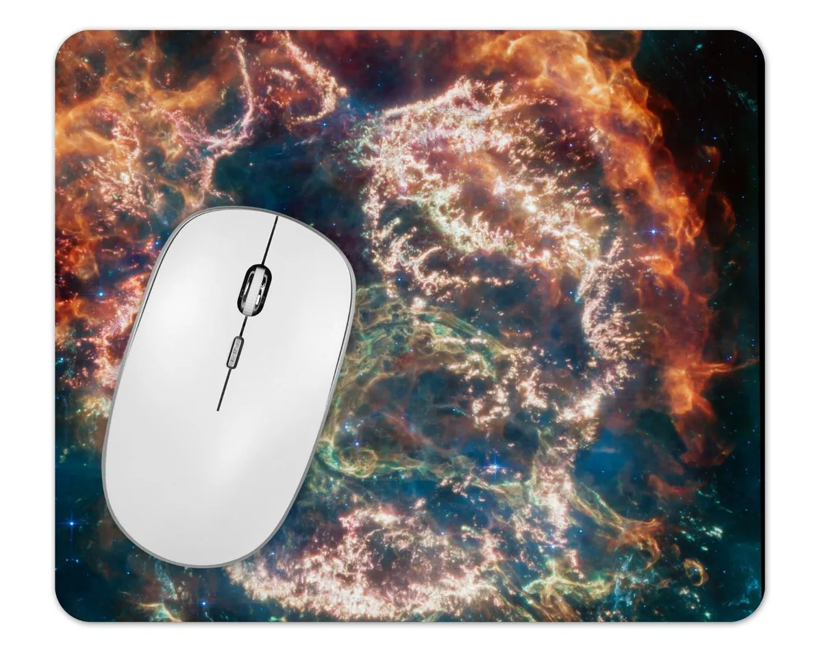 Future of Flight Future of Flight Webb Space Telescope Cassiopeia A Supernova Remnant Mouse Pad 7.75 x 9.25 in — product photo