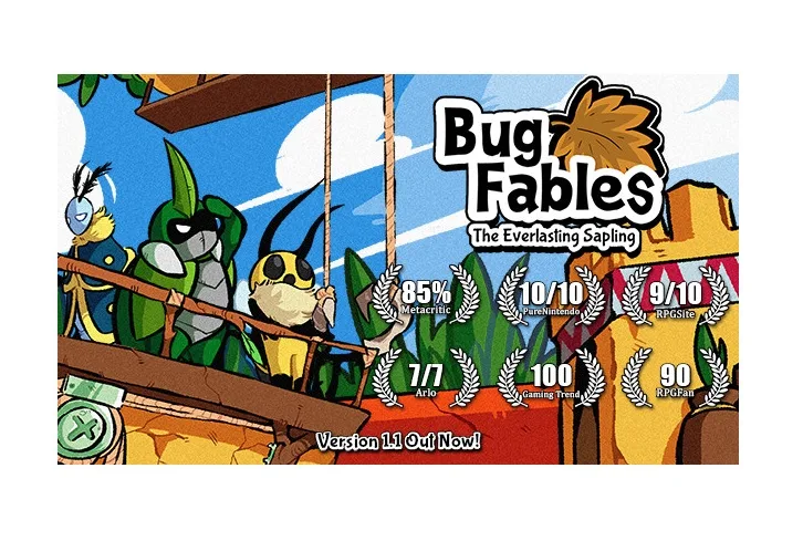 Dangen Entertainment Dangen Entertainment Bug Fables: The Everlasting Sapling Steam downloadable game — product photo