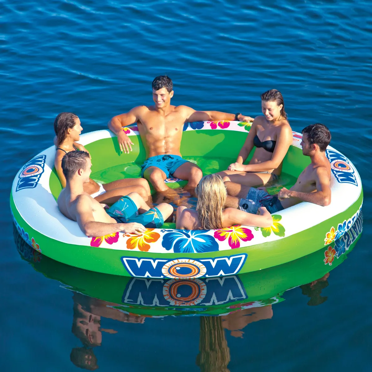 Wow Sports Wow Sports Stadium Islander Floating Lounge 8.5 ft 6 Person — product photo