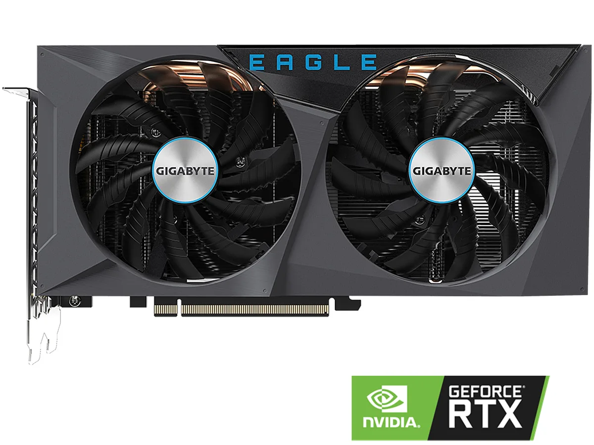 GIGABYTE GIGABYTE GV-N306TEAGLE OC-8GD GeForce RTX 3060 Ti Eagle graphics card — product photo