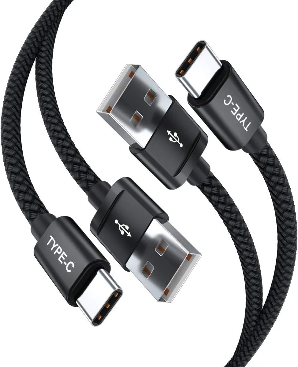 KEHIPI KEHIPI USB-C Nylon Cable 3.3FT 2 Pack Black — product photo