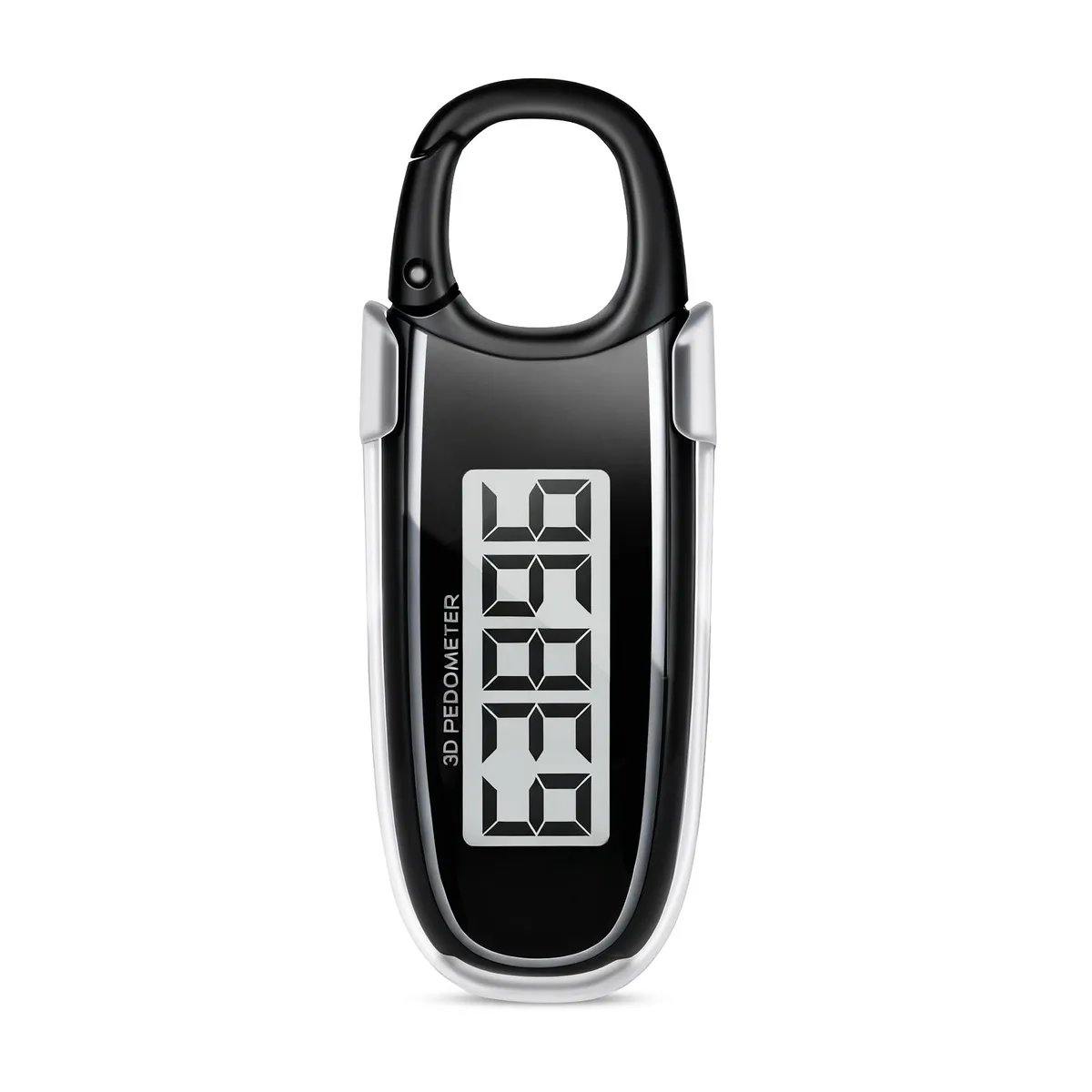 Jaxrium W807 Activity Tracker 3D Pedometer Clip Carabiner 1yr Battery — product photo