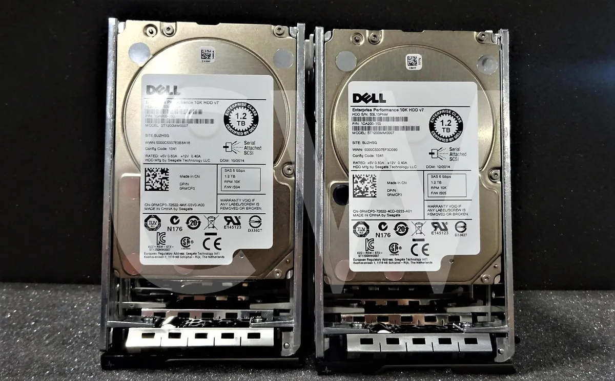 DELL DELL ST1200MM0007 1.2TB 10000RPM 64MB 2.5" SAS internal hard drive — product photo