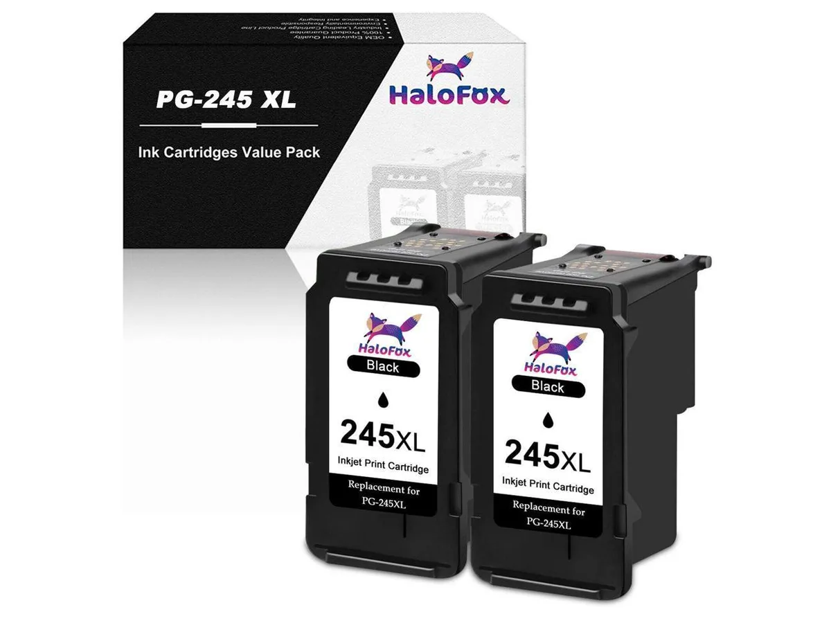V4ink V4ink PG-245XL Black Ink Cartridge 2 Pack — product photo