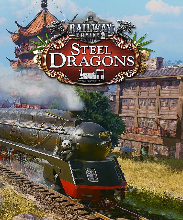 Kalypso Media Kalypso Media 86079 Railway Empire 2 Steel Dragons DLC downloadable game — product photo