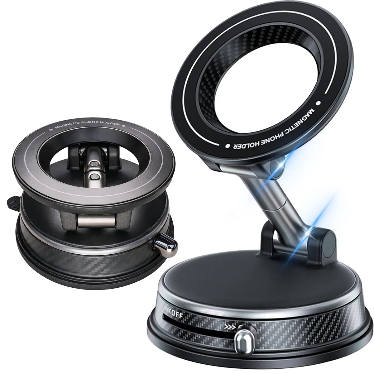  Fclvd A13 phone mount 360° rotatable 108lbs silver 7.0in — product photo