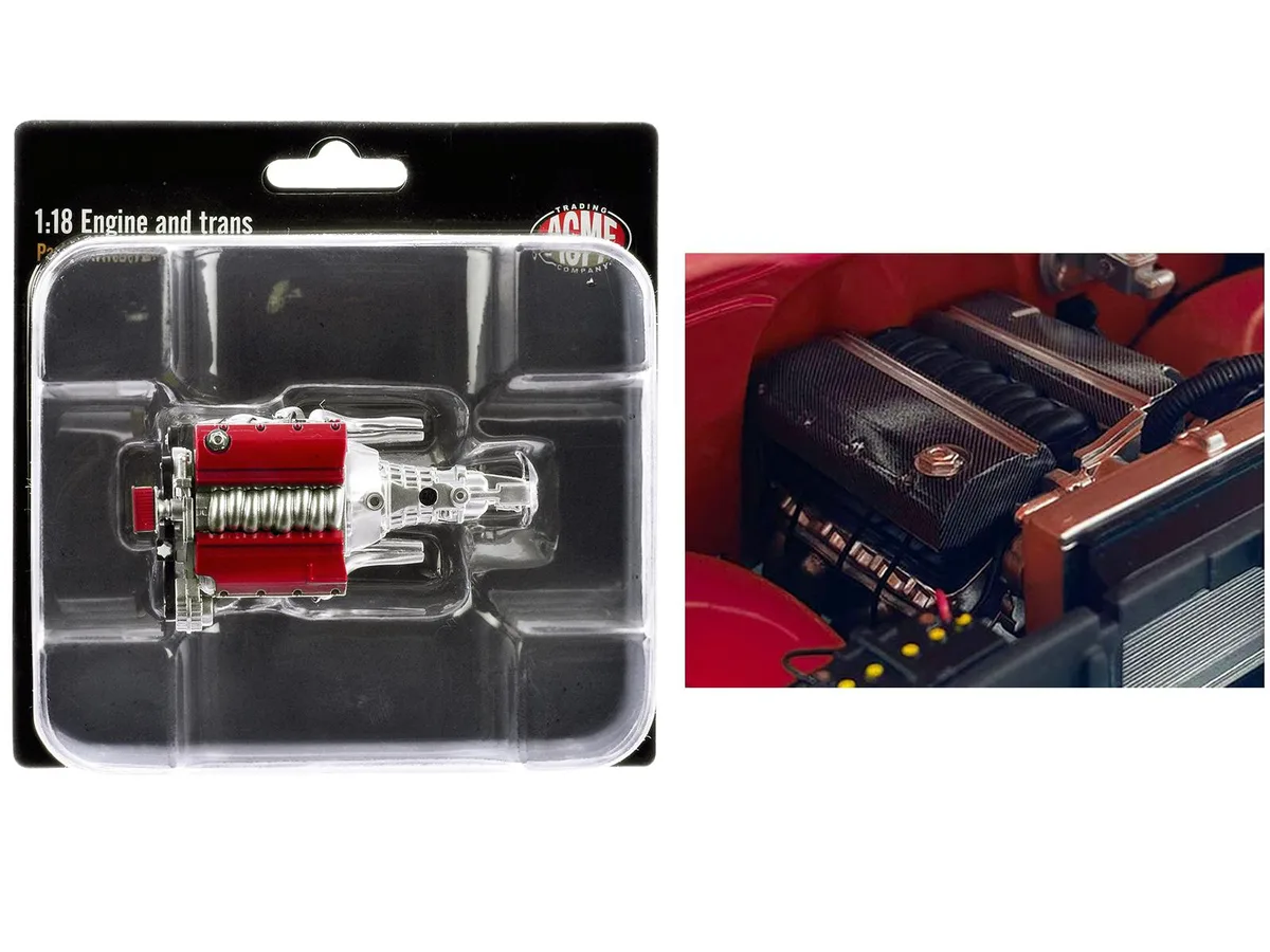 ACME ACME 1/18 LS3 Engine & Transmission Replica 1967 Chevrolet C-10 Custom — product photo