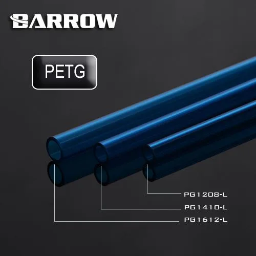 Barrow Mods Barrow Mods PG1208-L-BLUE 12/8mm PETG tubing 500mm Blue — product photo
