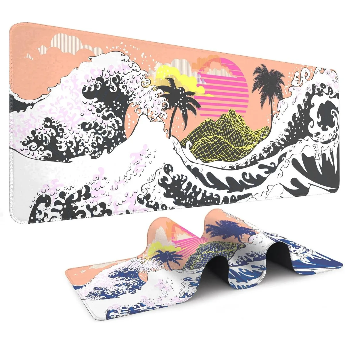 Alpha Fit Alpha Fit Wave 11 900 Great Wave XXL Mouse Pad 35.4 x 15.7 — product photo