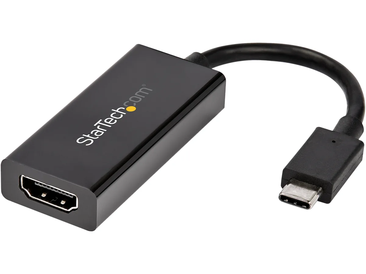 STARTECH STARTECH CDP2HD4K60H USB-C to HDMI Adapter 4K 60Hz HDR usb display adapter — product photo