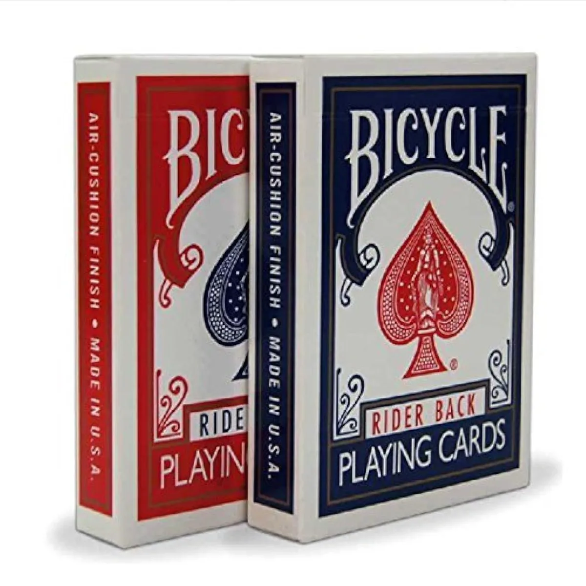  Bicycle Rider Back 808 Standard Poker Playing Cards 2 Decks Red Blue — product photo
