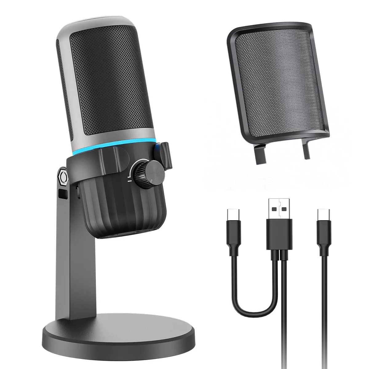  CMOCIIY JV908 Hyper Cardioid USB Microphone — product photo