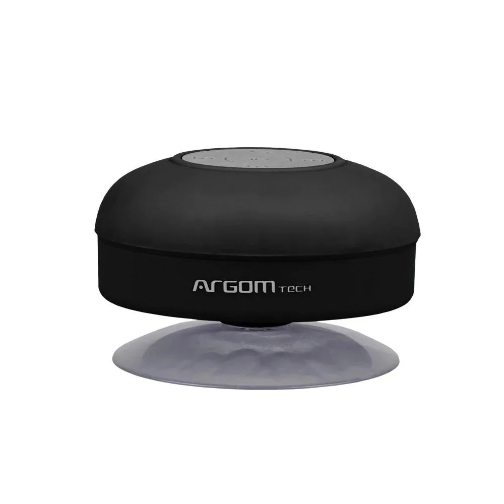 Argom Tech Argom Tech AquaBeats Portable Speaker Black IPX4 3W 10m 4h 400mAh 85x85x45mm — product photo