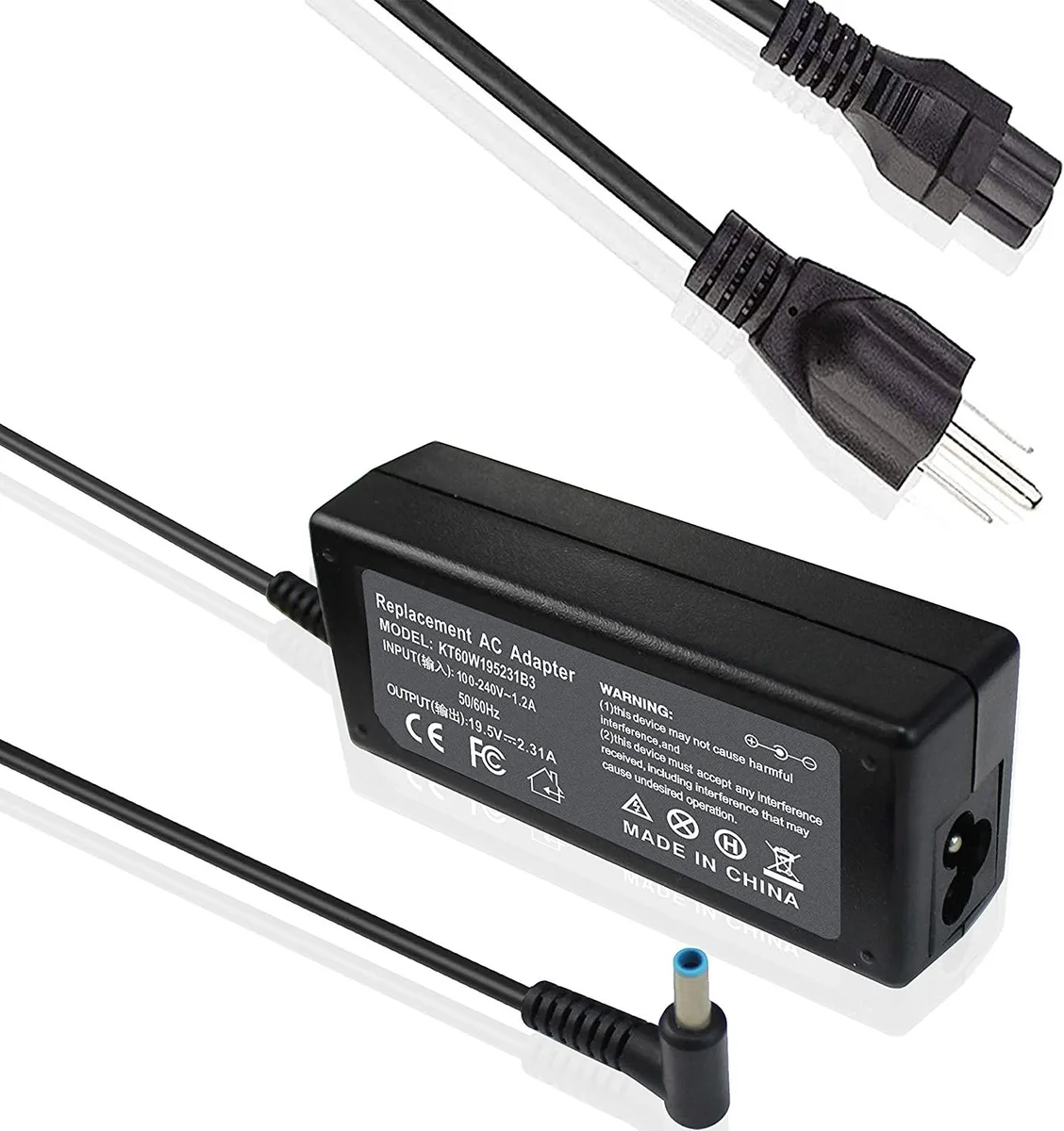 myVolts myVolts 65W 19.5V 3.33A Blue Tip AC Adapter — product photo