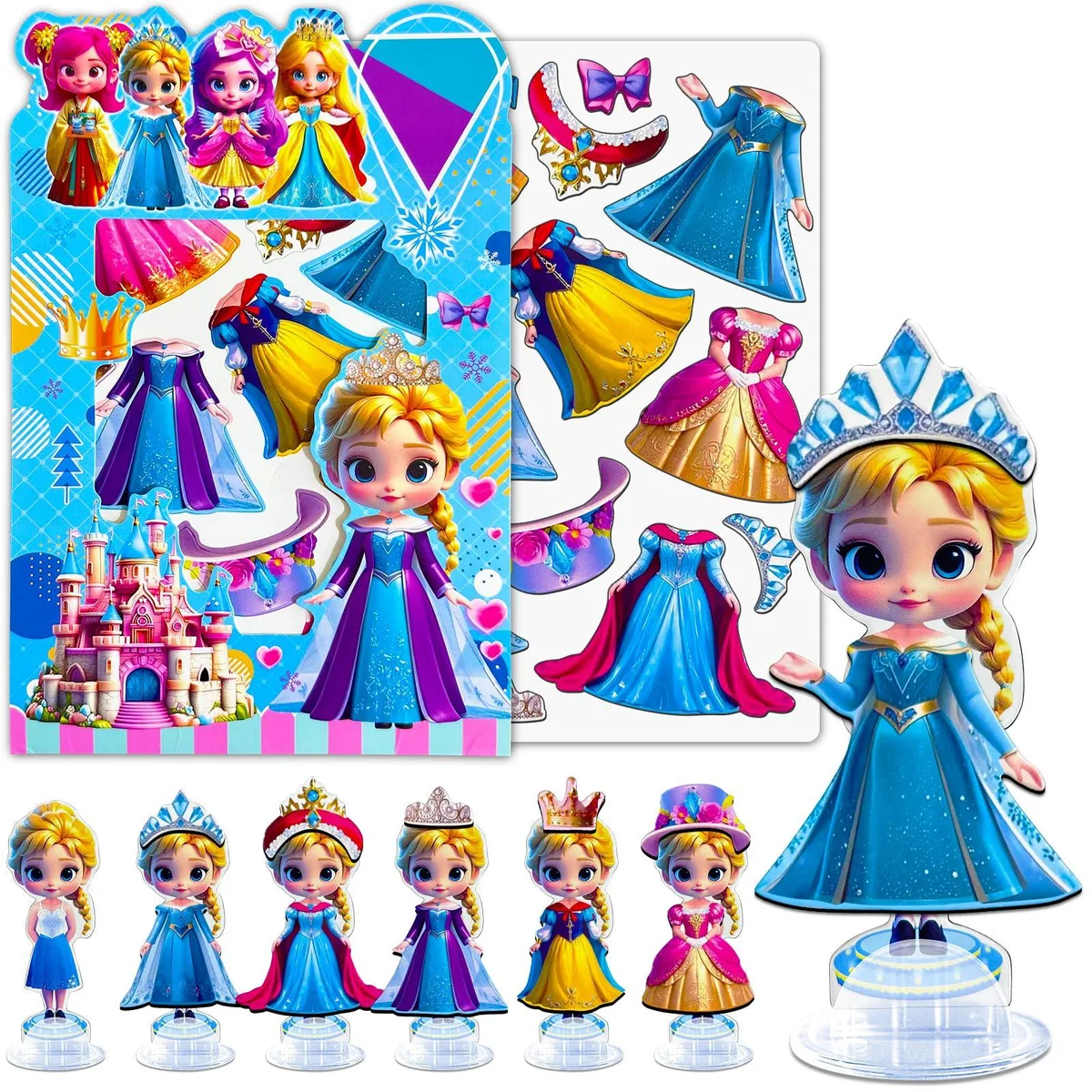 ZHOC Magnetic Dress Up Doll Princess 1 Pack — product photo