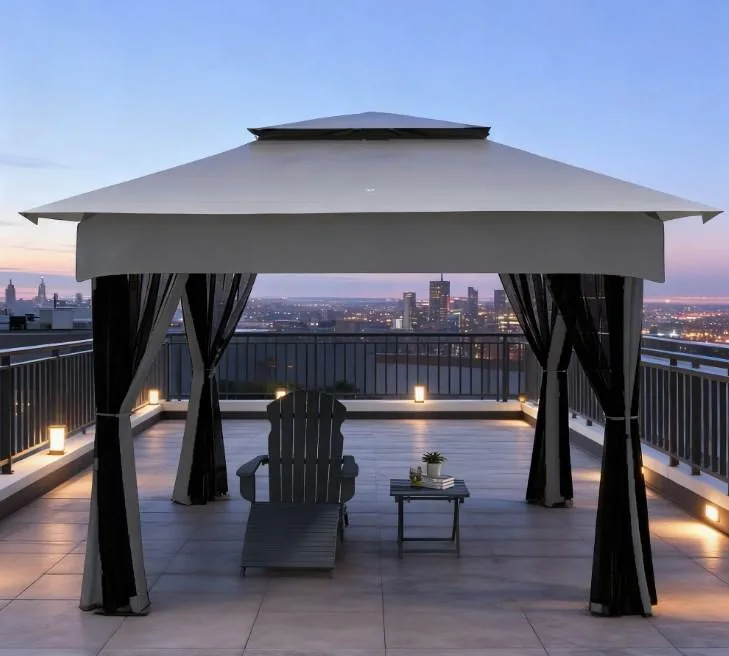 Bullride Bullride Gazebo 128" Pop-Up with Netting and Carry Bag — product photo