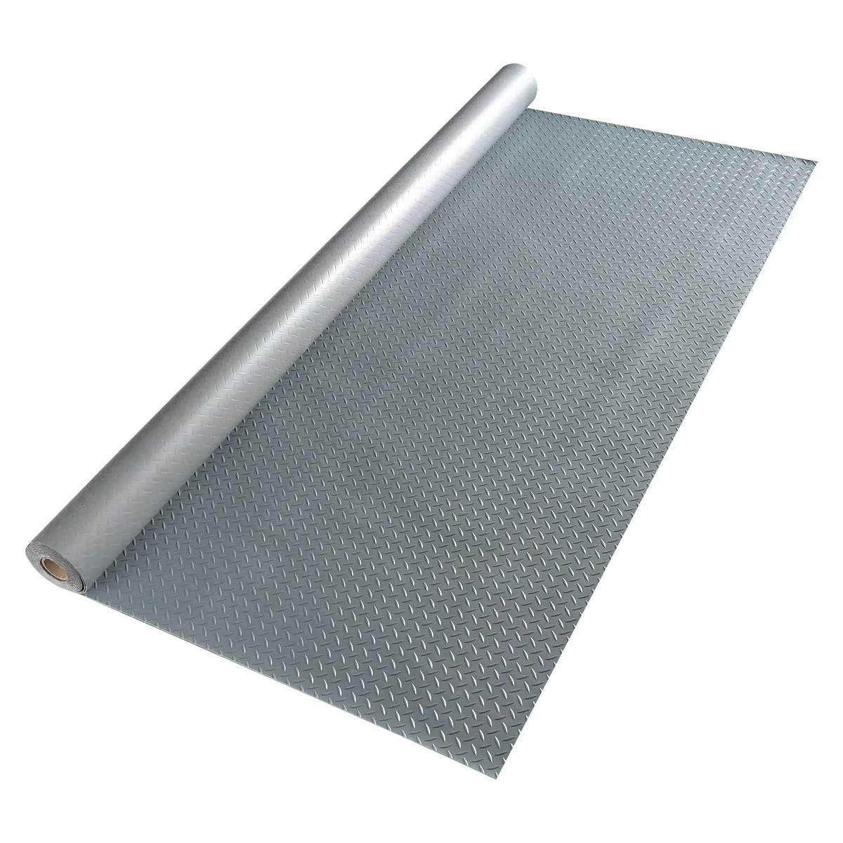 Yescom USA, Inc. Yescom USA, Inc. Garage Floor Mat Roll 4.6x20 Ft 2.5mm Thick Gray — product photo