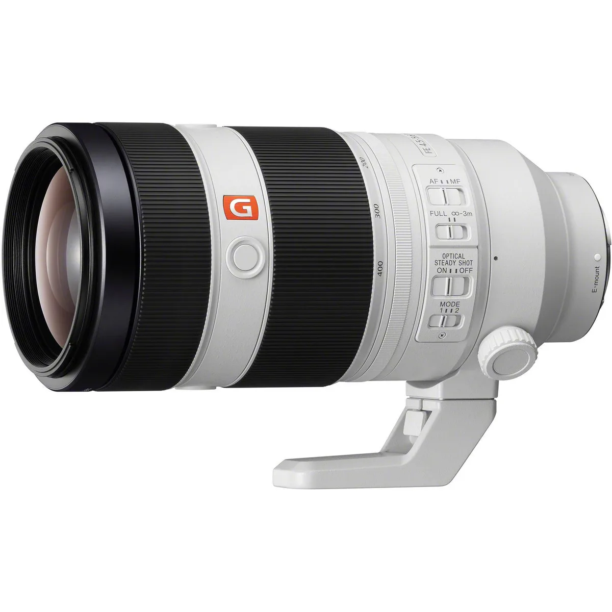 Sony Sony FE 100-400mm f/4.5-5.6 GM OSS E-mount camera lens — product photo