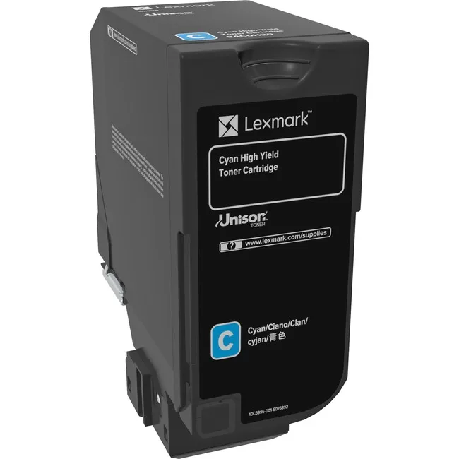 Lexmark Lexmark 84C0H20 cyan toner cartridge 16000 pages — product photo