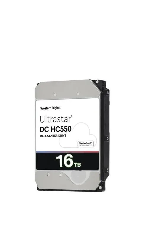 Western Digital Western Digital 0F38461 DC HC550 16 TB 3.5" SATA 7200 RPM 512 MB internal hard drive — product photo