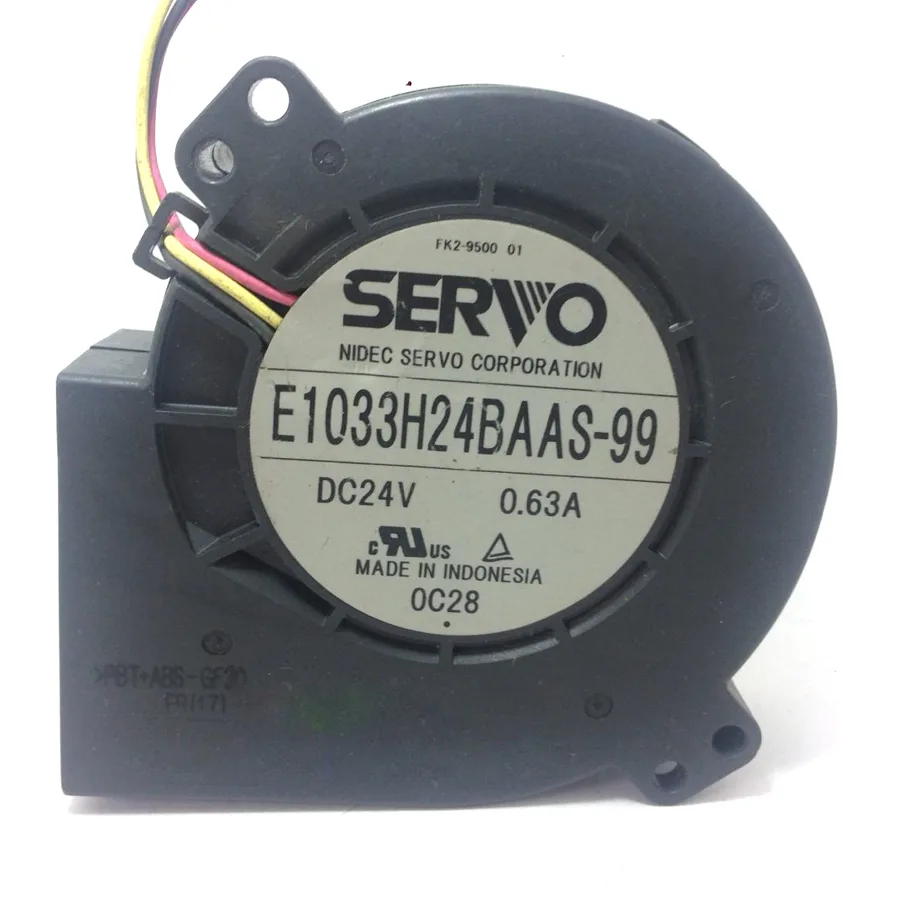 Zyvpee Zyvpee E1033H24BAAS-99 100mm DC24V 0.63A 3-pin blower case fan — product photo