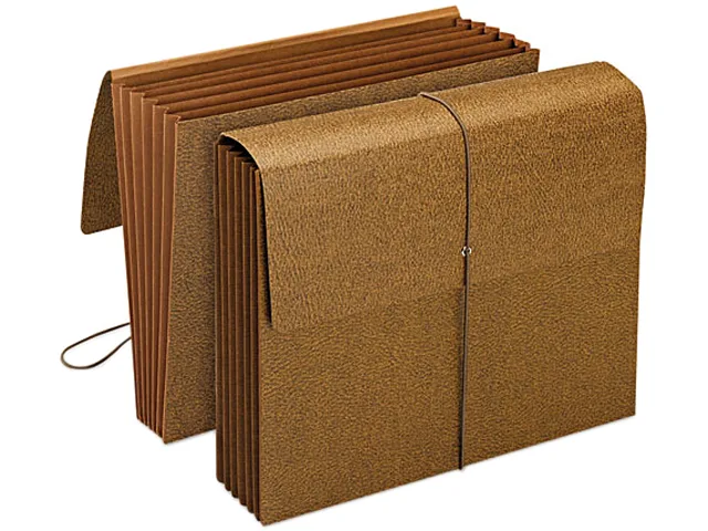 Smead Smead 72473 Expansion Wallets 5 1/4 Inch Six Pockets Redrope Letter 10/Box — product photo