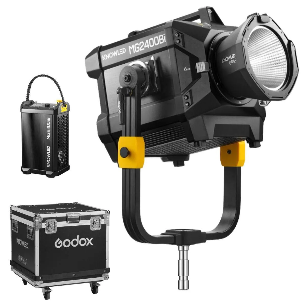 Godox Photo Equipment Co. Ltd Godox KNOWLED MG2400Bi Bi-Color LED Monolight 2900W Travel Kit — product photo