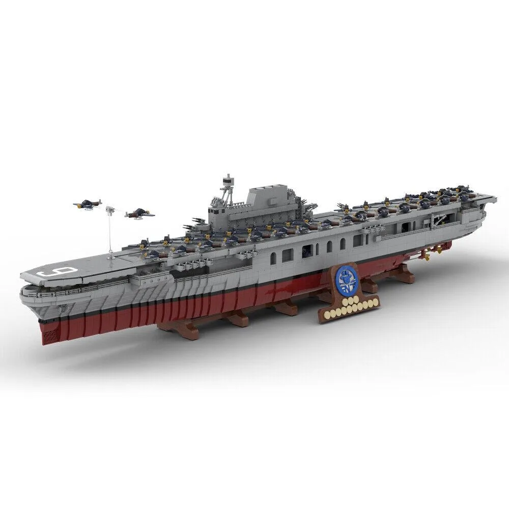 ZITIANYOUBUILD ZITIANYOUBUILD CV-6 Aircraft Carrier 9804 Pieces MOC — product photo