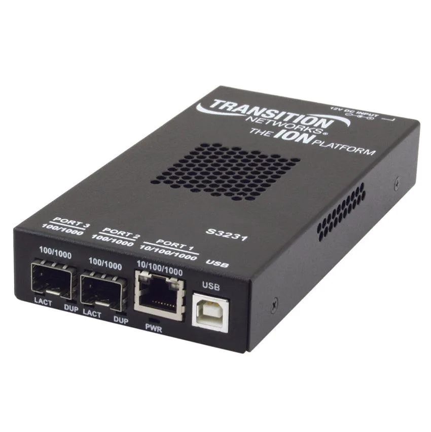 Transition Networks Transition Networks Faceplate for ION Platform — product photo