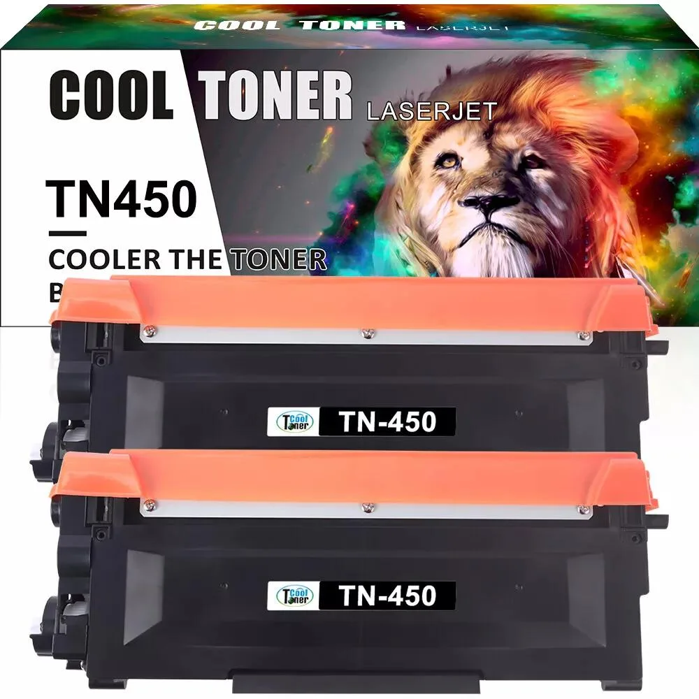 Cool Toner Cool Toner TN450 Black Toner Cartridge 2 Pack — product photo