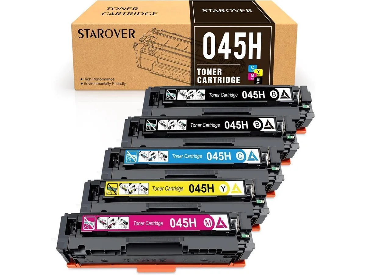 V4ink V4ink 045H toner cartridge 5-pack 2BK 1C 1Y 1M — product photo