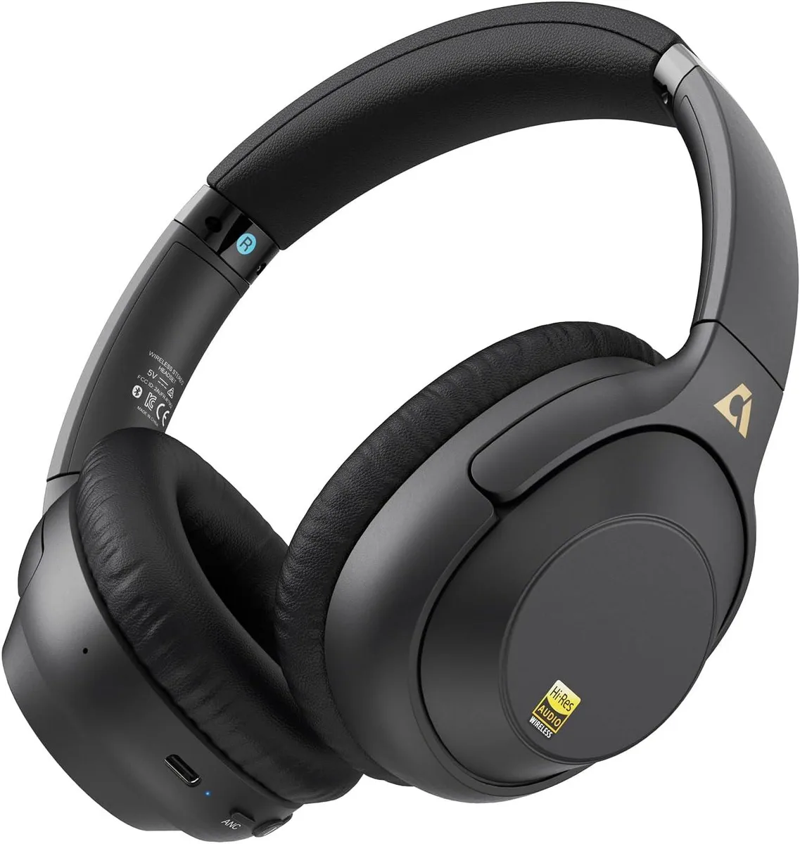 TUKO TUKO Y7Pro Hybrid ANC Headphones 80h Black — product photo