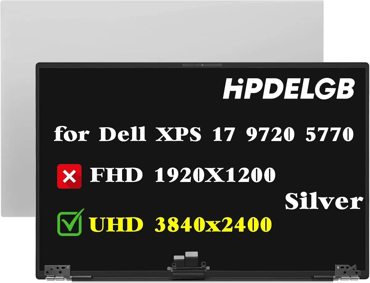 NUOLAISUN NUOLAISUN 17.3" 3840x2400 IPS UHD Touch Screen Silver — product photo