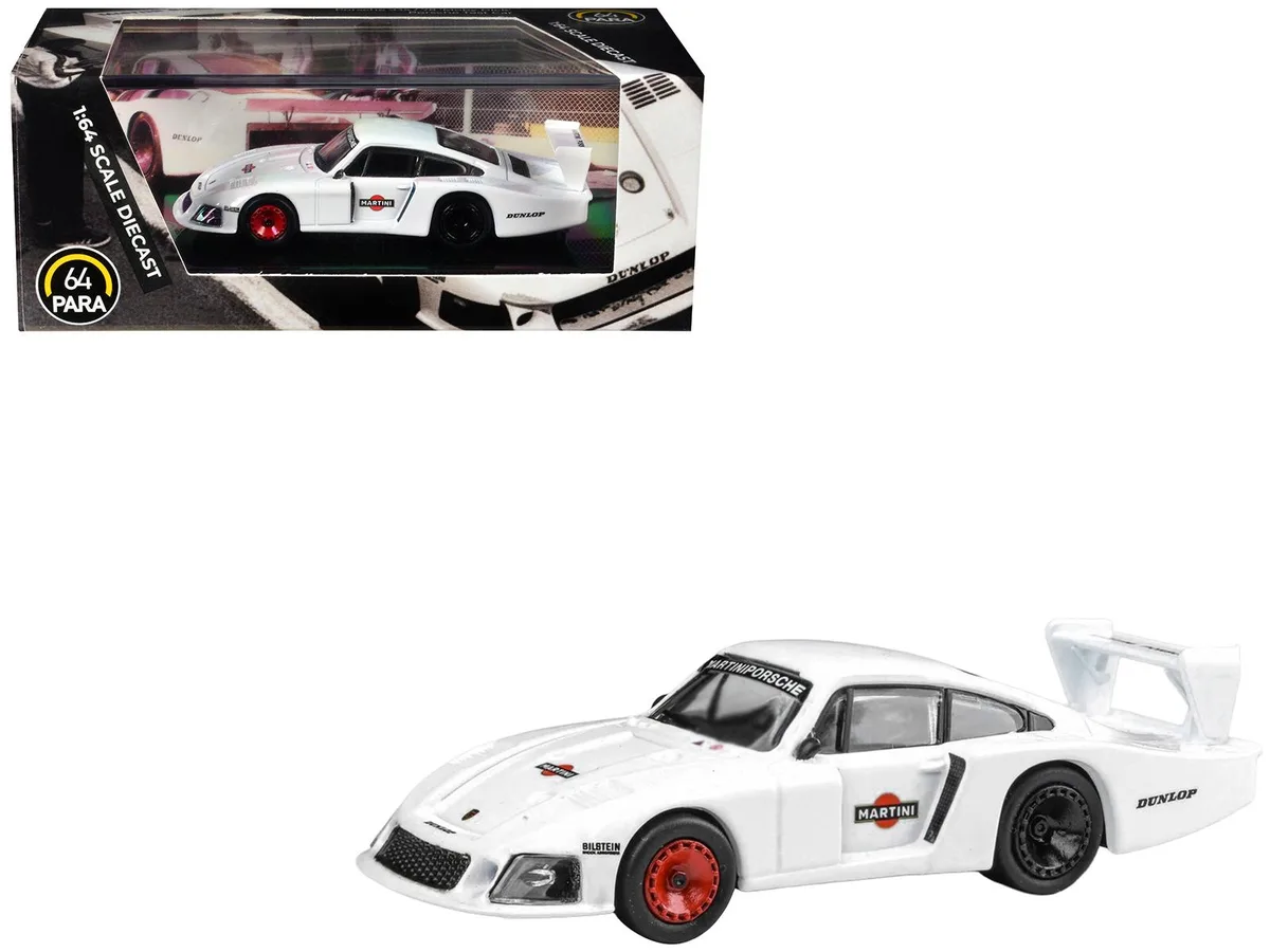 Paragon Paragon Porsche 935/78 Moby Dick Martini Racing White 1/64 Diecast Car — product photo