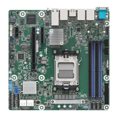 ASRock Rack ASRock Rack B650D4U-2L2T/BCM Micro-ATX server motherboard EPYC 4004 Ryzen 9000 8000 7000 — product photo