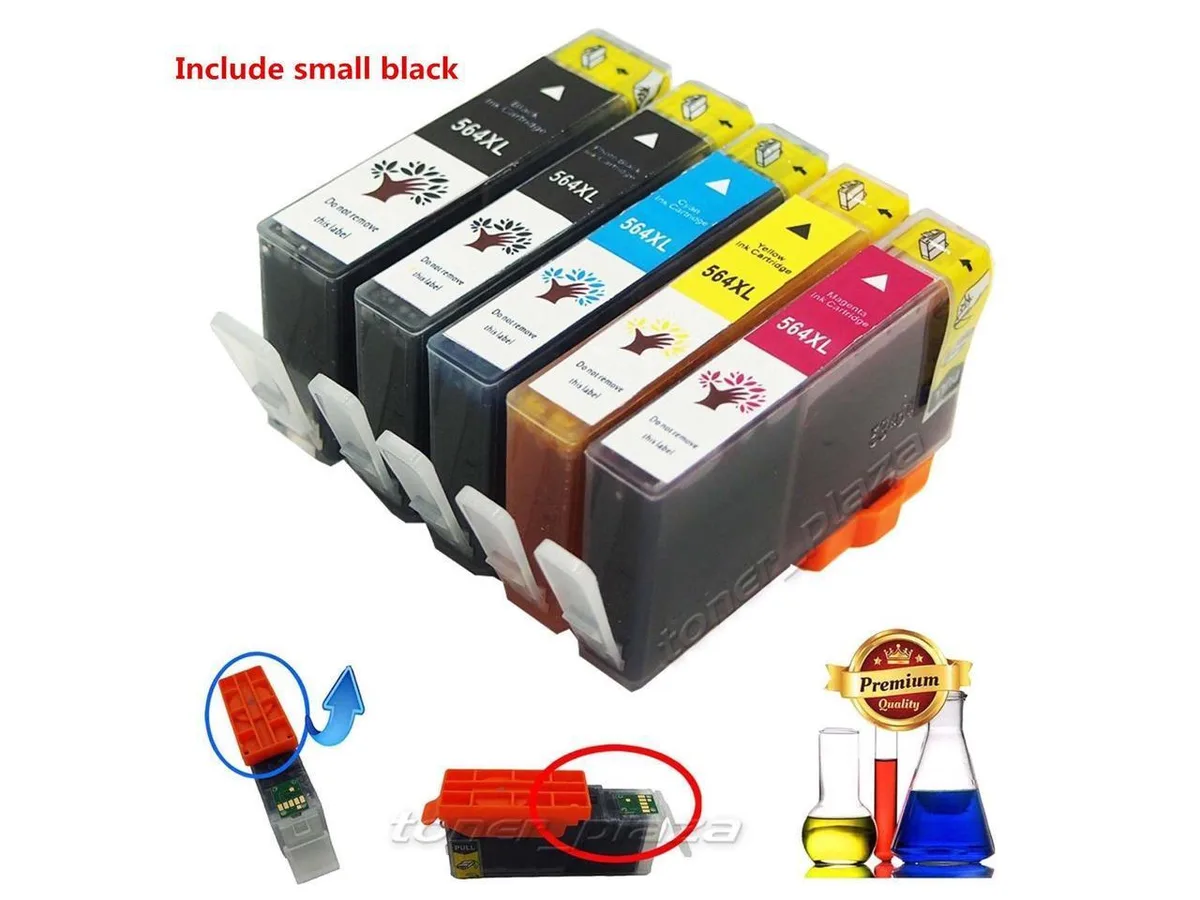 V4ink V4ink 564XL 5-pack ink cartridge set high yield — product photo