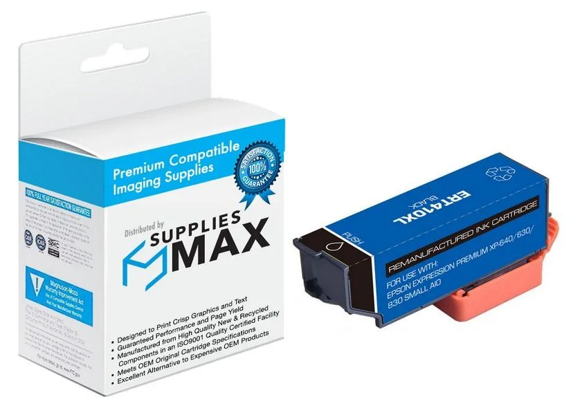 SuppliesMax SuppliesMax T410XL020 Black Inkjet Cartridge 500 Pages — product photo