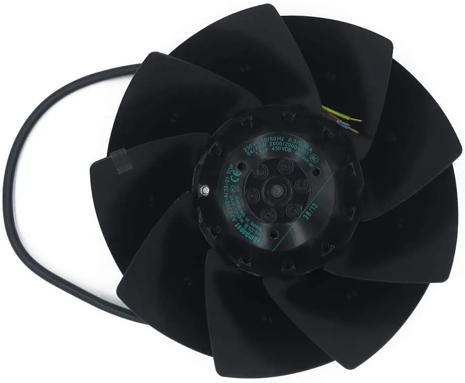CAFELE CAFELE A2E200-AI38-01 230V 64/78W 200mm Axial Case Fan — product photo