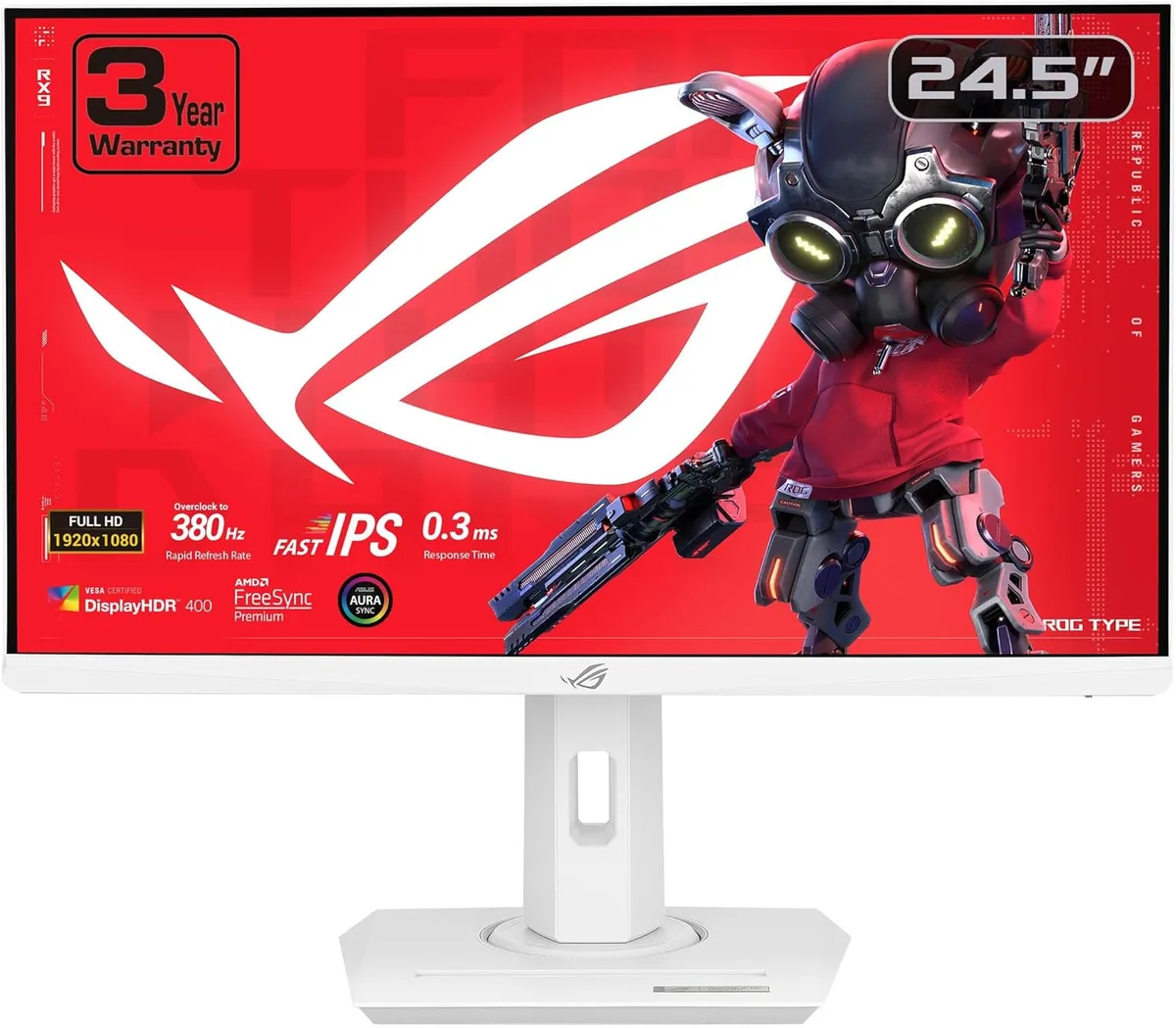 ASUS ASUS 90LM0AX2-B013B1 ROG Strix XG259QNG-W 24.5" 380Hz gaming monitor — product photo