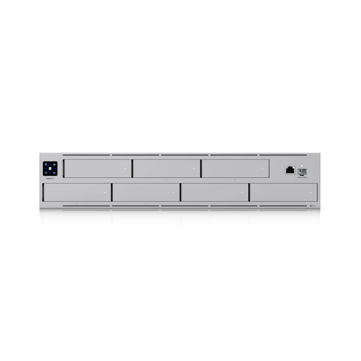 Ubiquiti Networks Ubiquiti Networks UNAS-Pro 2U NAS 7-bay 10G SFP+ 1.3" touchscreen — product photo