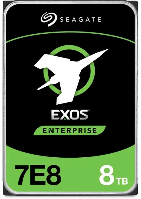 Seagate Seagate Exos 7E8 8TB SATA 6.0Gb/s 7200 RPM 3.5" internal hard drive ST8000NM000AProduct — product photo
