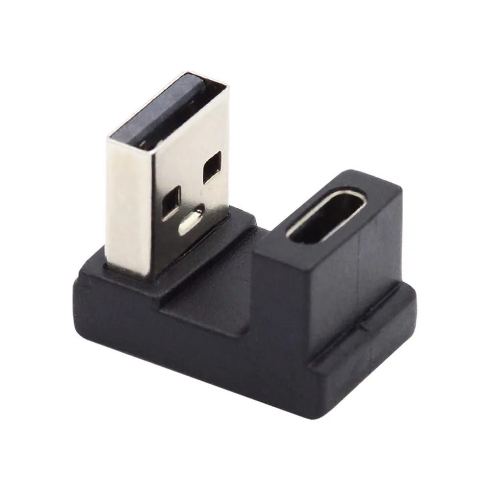 Fervit Fervit USB-C Female to USB 3.0 A Male 360° Angled Adapter — product photo