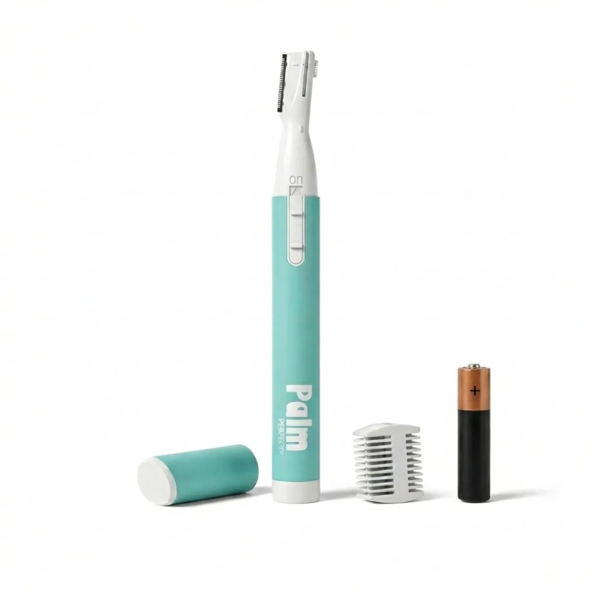 Small black 5-head trimmer with slide switch