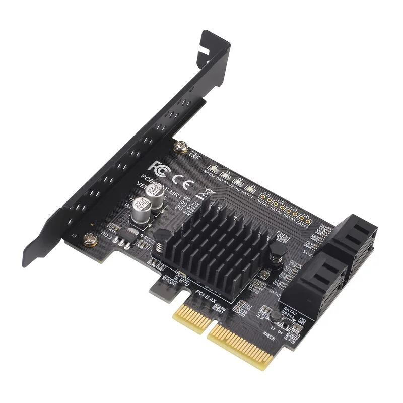 weastlinks weastlinks 4-Port SATA III RAID Expansion Card Marvell 88SE9230 — product photo