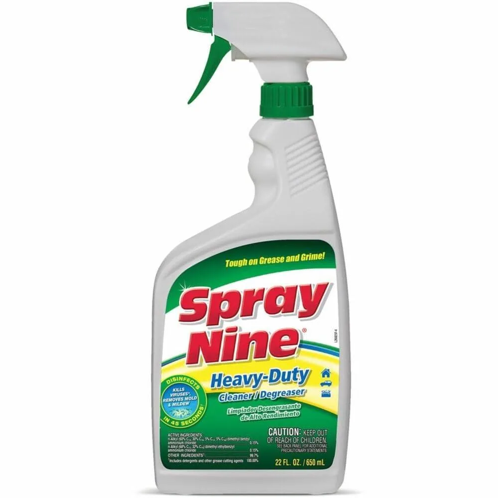 No Sew No Sew Spray Nine 26825 Heavy Duty Multi-Purpose Cleaner Degreaser Disinfectant 22 oz — product photo