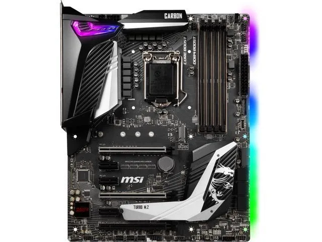 MSI MSI MPG Z390 GAMING PRO CARBON Intel motherboard — product photo