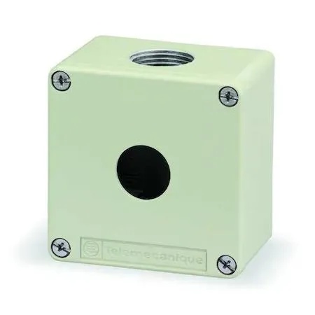 Schneider Electric Schneider Electric XAPG19201 pushbutton enclosure 22mm 1 hole die-cast zinc — product photo