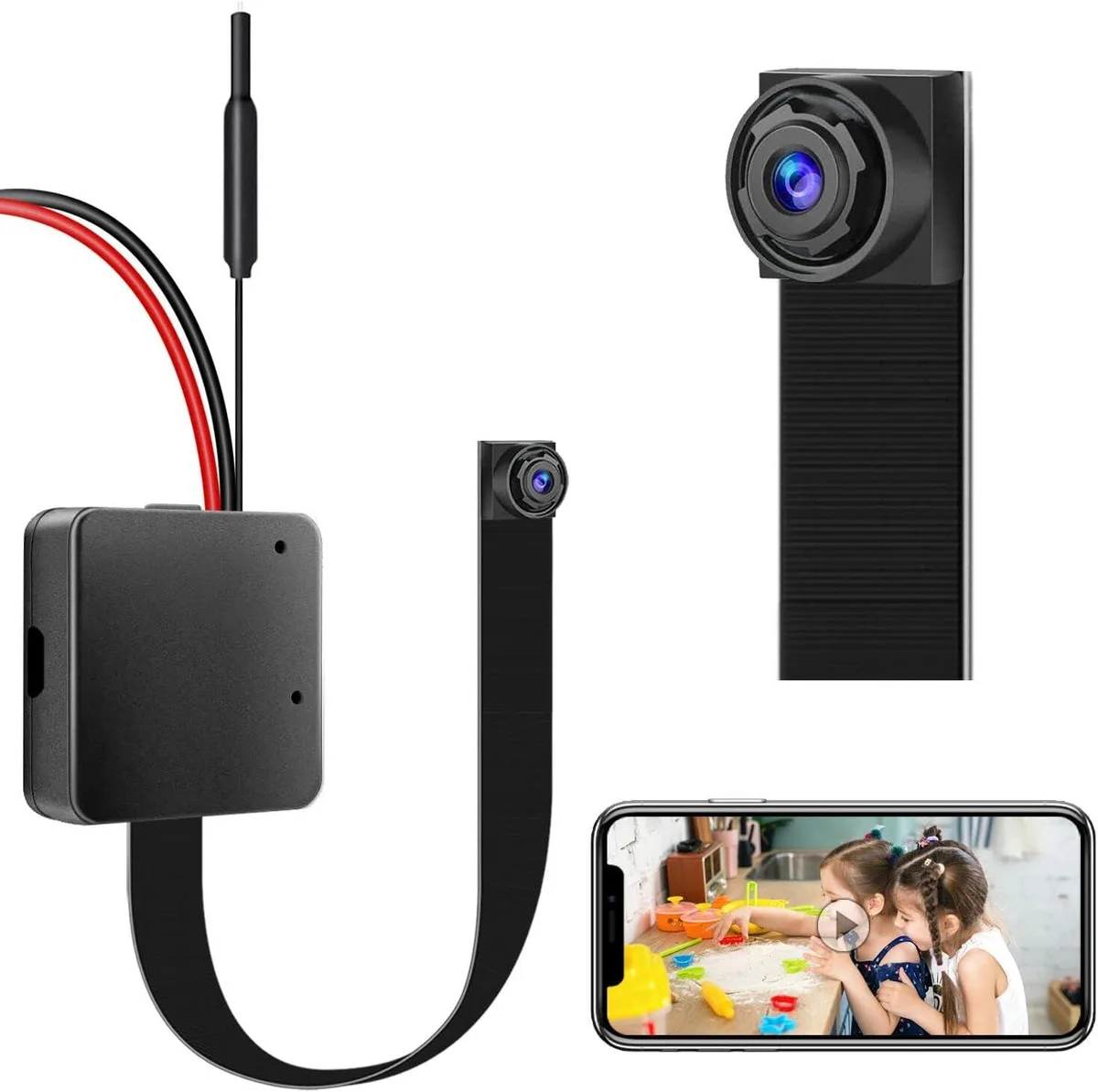 BFKK BFKK 1080p Mini Spy Camera 2200 mAh 20 h 46 g Home Safety — product photo