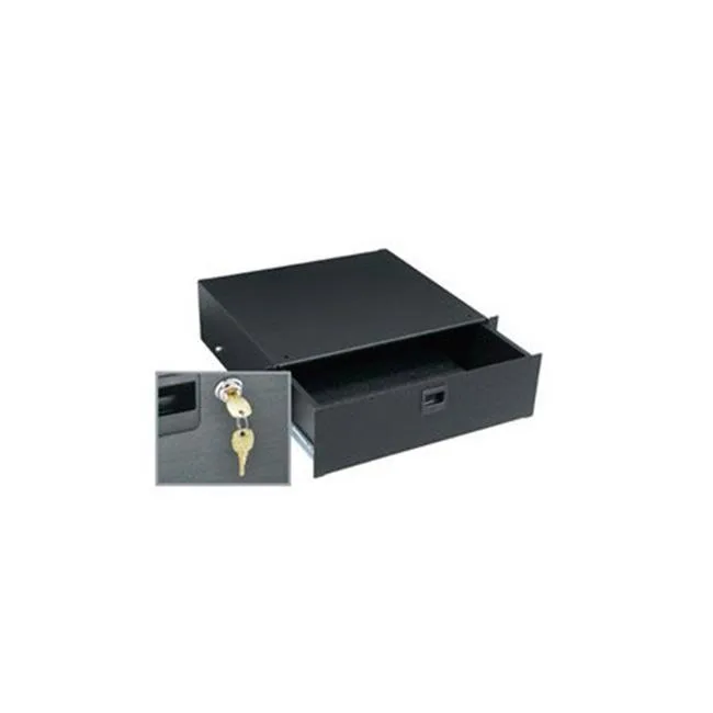 Middle Atlantic Middle Atlantic TD3LK 3U Textured Rack Drawer with Lock — product photo